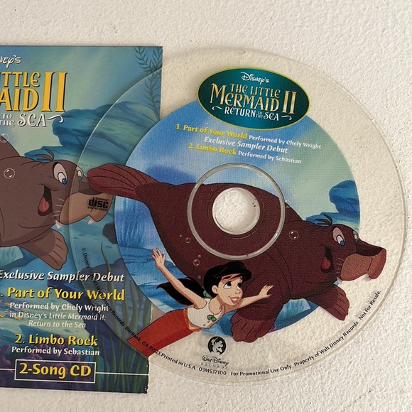 Little Mermaid Soundtrack CD bundle - Picture 8 of 8